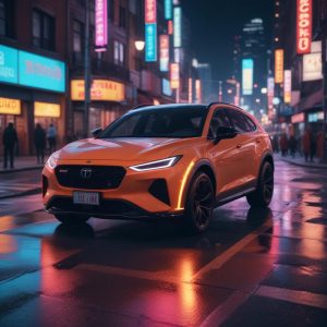 Кроссовер T8 выделяется заметным дизайном