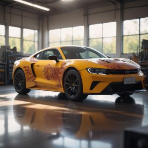 Наклейки для авто: яркие и долговечные варианты и сроки изготовления от одного дня